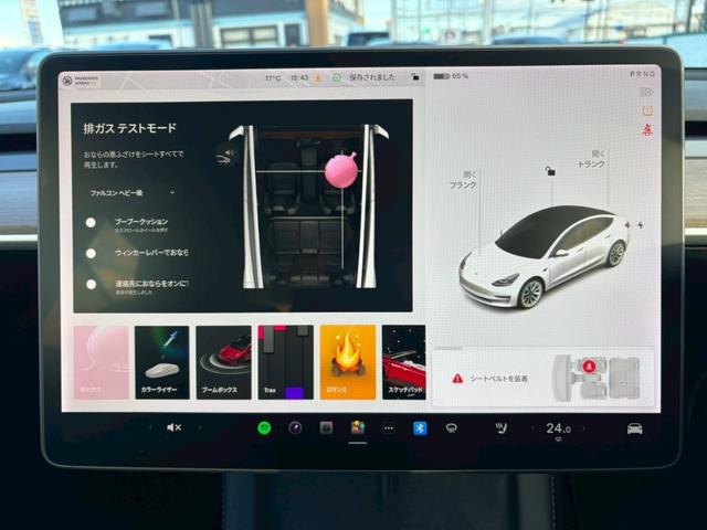 モデル3 ロングレンジ AWD 黒内装 デジタルミラー ドラレコ ETC(42枚目)
