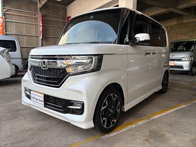 N-BOXカスタム G・Lターボホンダセンシング 両側パワースライドドア 1年間走行無制限保証 純正8インチナビ フルセグTV バックカメラ スマートキー LEDヘッドライト ETC ドライブレコーダー(7枚目)