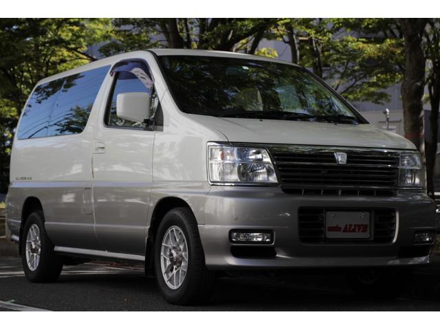エルグランド Ｖ　後期型　インタークーラー付きディーゼルターボ　４ＷＤ　Ｗサンルーフ　電動コーナーポール　ＥＴＣ（2枚目）