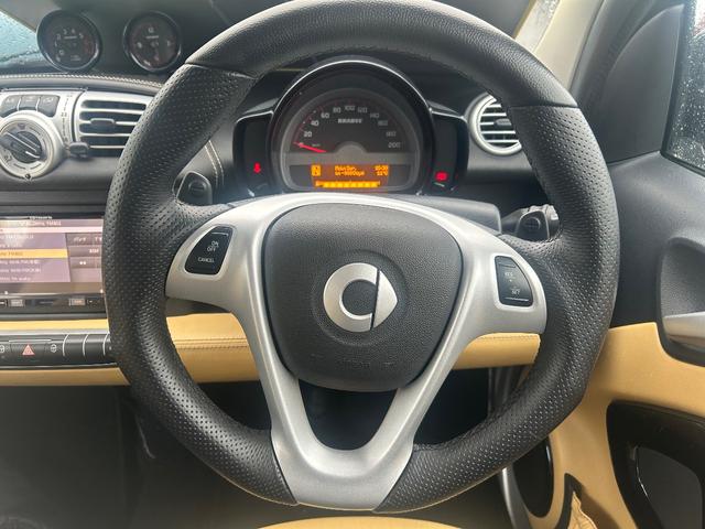 スマートクーペ ＢＲＡＢＵＳエクミトブル　純正ブラバス　艶消し　ベンツスマート　ブラバスエクスクルーシブ　サハラベージュレザーシート　カロッツェリアナビ　グラストップ　シートヒータ　ビルシュタイン足回り　外装マッドブラックラッピング　ＥＴＣ（23枚目）
