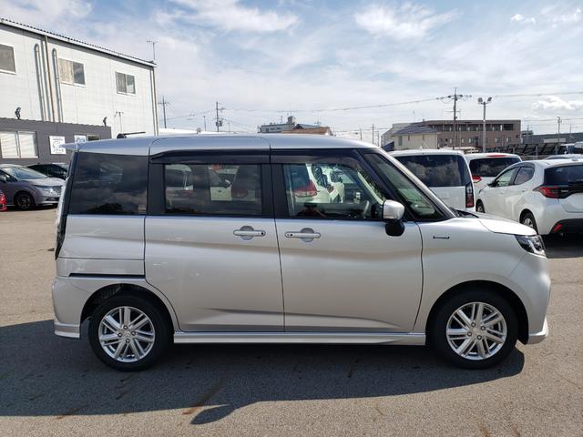 ソリオ ハイブリッドMZ メーカー9インチナビ 全方位カメラ ビルトインETC ドライブレコーダー前後 両側パワースライドドア アダプティブクルーズコントロール LEDヘッドライト フロントフォグ 純正アルミホイール(5枚目)