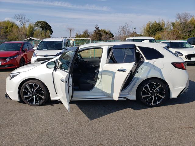 カローラツーリング ハイブリッド ダブルバイビー モデリスタエアロ 10.5インチディスプレイ フルセグ テレビキャンセラー ドラレコ ETC2.0 モデリスタアルミホイール シートヒーター ステアリングヒーター LEDヘッドライト LEDフォグ(64枚目)