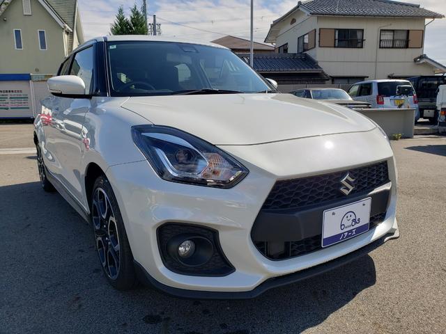 スイフトスポーツ ベースグレード デュアルセンサーブレーキサポート ブラインドスポットモニター アダプティブクルーズコントロール シートヒーター 保証書 スマートキー トノカバー フロアマット LEDヘッドライト スペアキー(4枚目)