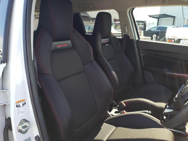 スイフトスポーツ ベースグレード デュアルセンサーブレーキサポート ブラインドスポットモニター アダプティブクルーズコントロール シートヒーター 保証書 スマートキー トノカバー フロアマット LEDヘッドライト スペアキー(58枚目)