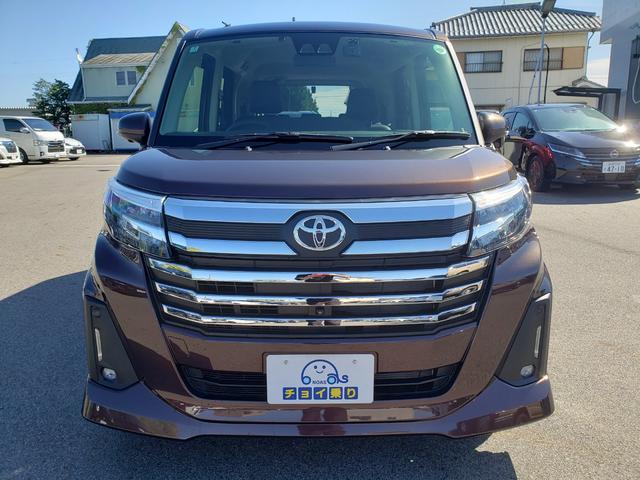 ルーミー カスタムG 純正ディスプレイオーディオ アラウンドビューモニター 両側パワースライドドア ドラレコ前後 ETC LEDヘッドライト 電動格納ミラー 純正14インチアルミホイール スマートキー プッシュスタート(3枚目)