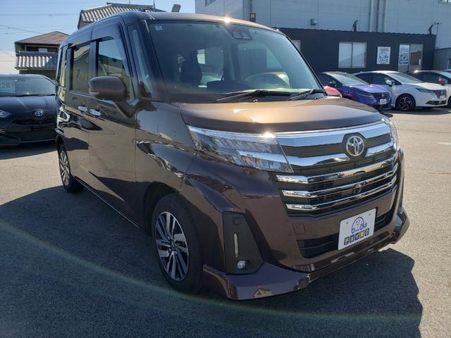 ルーミー カスタムG 純正ディスプレイオーディオ アラウンドビューモニター 両側パワースライドドア ドラレコ前後 ETC LEDヘッドライト 電動格納ミラー 純正14インチアルミホイール スマートキー プッシュスタート(4枚目)