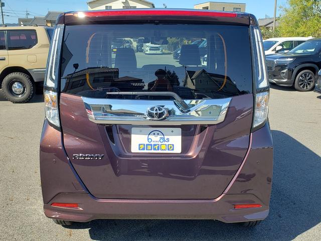 ルーミー カスタムG 純正ディスプレイオーディオ アラウンドビューモニター 両側パワースライドドア ドラレコ前後 ETC LEDヘッドライト 電動格納ミラー 純正14インチアルミホイール スマートキー プッシュスタート(7枚目)