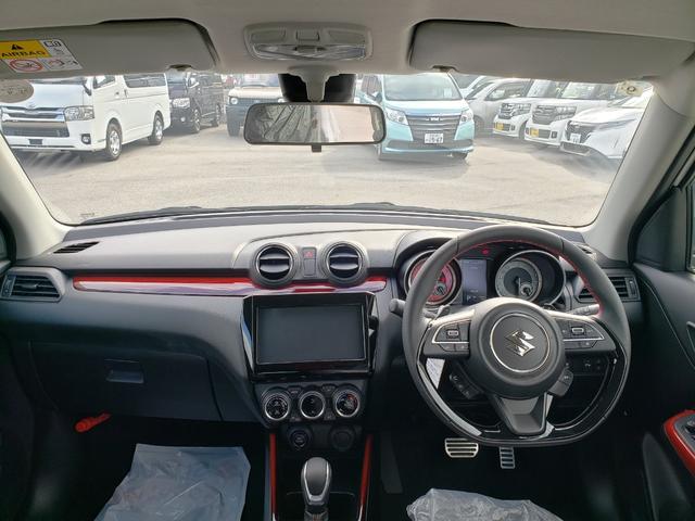 スイフトスポーツ ベースグレード 登録済未使用車 LEDヘッドライト LEDフォグ 電動格納ミラ― プッシュスタート MTモード セーフティーセンス シートヒーター オートエアコン オートライト 純正17インチアルミホイール キーレス(35枚目)