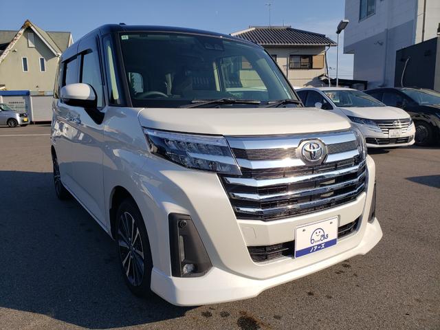 ルーミー カスタムＧ－Ｔ　純正９インチナビ　フルセグテレビ　バックカメラ　コンフォートパッケージ　ＬＥＤヘッドライト　両側パワースライドドア　純正アルミホイール　アダプティブクルーズコントロール　サンシェード　スマートキー（4枚目）