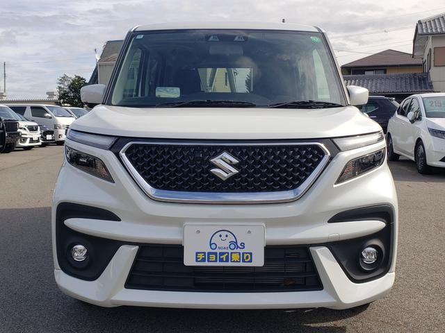 ソリオバンディット ハイブリッドＭＶ　セーフティーサポート　９インチディスプレイオーディオ　全方位モニター　両側パワースライドドア　純正１５インチアルミホイール　ＥＴＣ　シートヒーター　ＬＥＤヘッドライト　ＬＥＤフォグランプ　電動格納（3枚目）