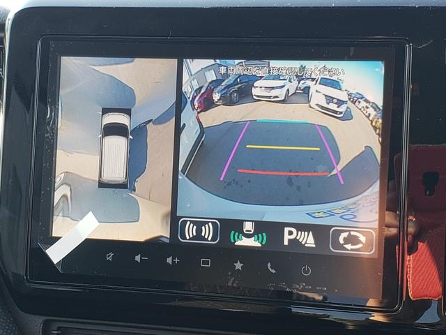 ソリオバンディット ハイブリッドＭＶ　登録済未使用車　セーフティーサポート　純正９インチメーカーナビ　全方位モニター　両側パワースライドドア　シートヒーター　ＬＥＤヘッドライト・フォグ　純正１５インチアルミホイール　オートエアコン（26枚目）