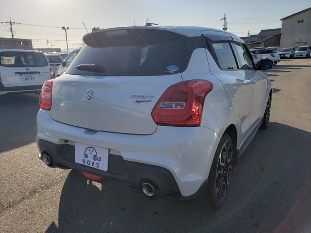 スイフトスポーツ ベースグレード セーフティサポート 7インチナビ バックカメラ ETC ドラレコ 純正17インチアルミホイール LEDヘッドライト LEDフォグ シートヒーター フロアマット ドアバイザー 電動格納 オートエアコン(6枚目)