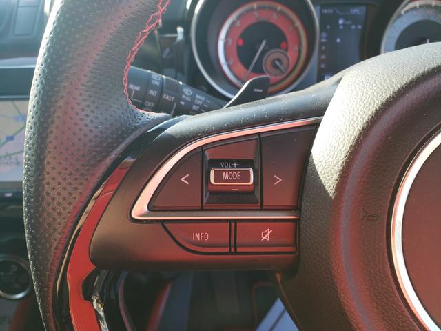 スイフトスポーツ ベースグレード セーフティサポート 7インチナビ バックカメラ ETC ドラレコ 純正17インチアルミホイール LEDヘッドライト LEDフォグ シートヒーター フロアマット ドアバイザー 電動格納 オートエアコン(16枚目)