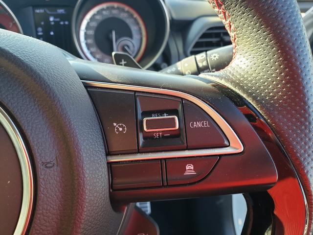 スイフトスポーツ ベースグレード セーフティサポート 7インチナビ バックカメラ ETC ドラレコ 純正17インチアルミホイール LEDヘッドライト LEDフォグ シートヒーター フロアマット ドアバイザー 電動格納 オートエアコン(17枚目)