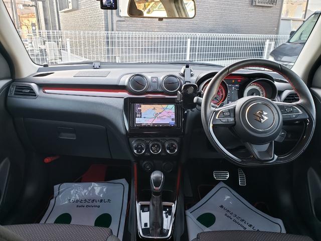 スイフトスポーツ ベースグレード セーフティサポート 7インチナビ バックカメラ ETC ドラレコ 純正17インチアルミホイール LEDヘッドライト LEDフォグ シートヒーター フロアマット ドアバイザー 電動格納 オートエアコン(31枚目)