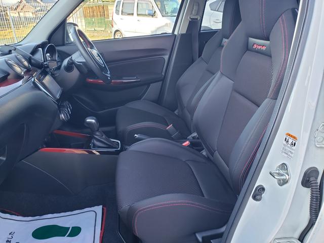 スイフトスポーツ ベースグレード セーフティサポート 7インチナビ バックカメラ ETC ドラレコ 純正17インチアルミホイール LEDヘッドライト LEDフォグ シートヒーター フロアマット ドアバイザー 電動格納 オートエアコン(32枚目)