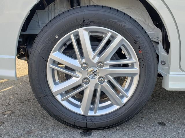 ソリオ ハイブリッドMZ 登録済未使用車 セーフティーサポート 純正9インチナビ 全方位モニター 両側パワスラ LEDヘッドライト LEDフォグ BSM ETC 純正15インチアルミホイール フルフラット シートヒーター(18枚目)