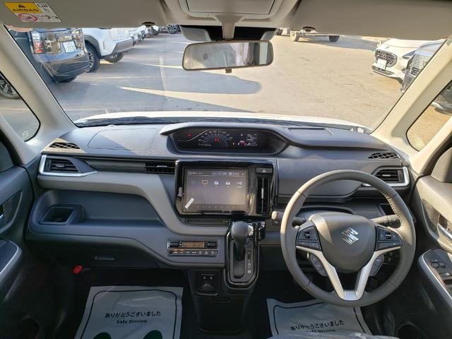 ソリオ ハイブリッドMZ 登録済未使用車 セーフティーサポート 純正9インチナビ 全方位モニター 両側パワスラ LEDヘッドライト LEDフォグ BSM ETC 純正15インチアルミホイール フルフラット シートヒーター(40枚目)