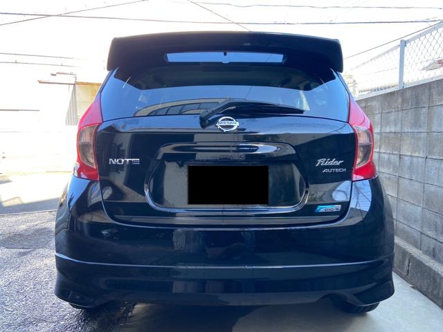 ノート ライダー　ブラックライン　バックカメラ、プッシュスタート、スマートキー、ナビ、フルセグ、Ｂｌｕｅｔｏｏｔｈ（7枚目）