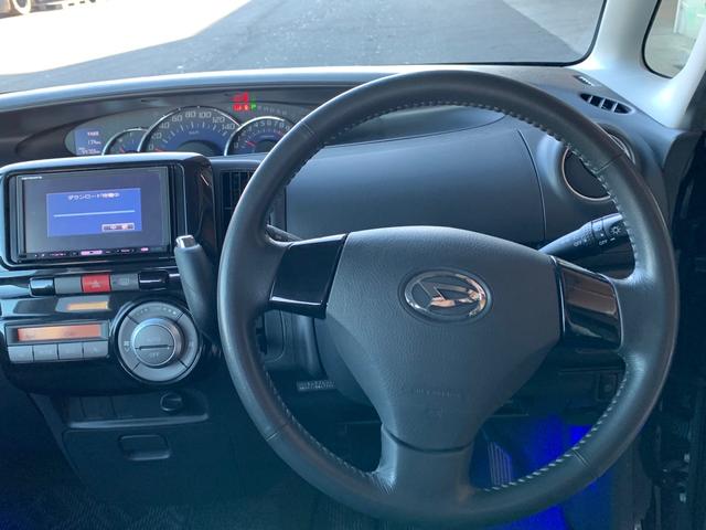 カスタムX HDDナビ フルセグ CD DVD再生可能 ETC 左側パワースライドドア スマートキー オートエアコン HID(15枚目)