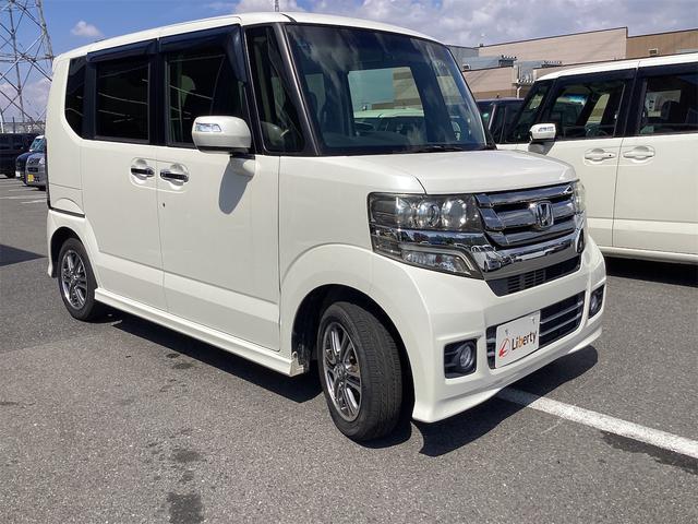 Ｎ－ＢＯＸカスタム Ｇ・Ｌパッケージ　ドライブレコーダー　ＥＴＣ　バックカメラ　両側スライド・片側電動　ナビ　オートライト　ＨＩＤ　スマートキー　アイドリングストップ　ベンチシート　ＣＶＴ　盗難防止システム　ＡＢＳ　ＥＳＣ　アルミホイール（16枚目）