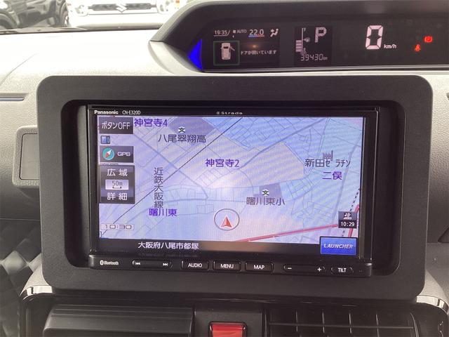 タント カスタムＲＳ　衝突軽減Ｂ　社外ナビ　ＴＶ　Ｂｌｕｅｔｏｏｔｈ対応　Ｂカメラ　両側自動ドア　ＬＥＤヘッドライト　フォグライト　スマートキー　アイドリングストップ　純正アルミホイール（7枚目）