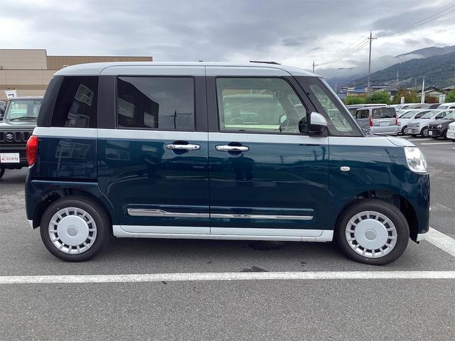 ムーヴキャンバス ストライプスＧ　届出済未使用車　禁煙車　衝突軽減Ｂ　電子パーキング　両側自動ドア　ＬＥＤヘッドライト　スマートキー　プッシュスタート　アイドリングストップ（17枚目）