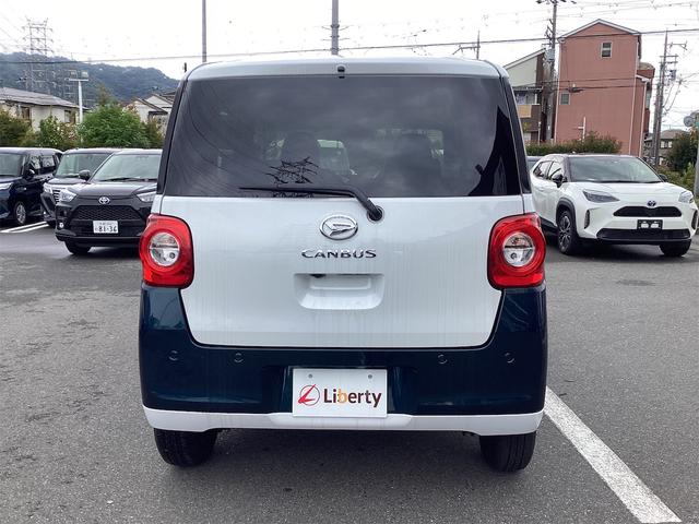 ムーヴキャンバス ストライプスＧ　届出済未使用車　禁煙車　衝突軽減Ｂ　電子パーキング　両側自動ドア　ＬＥＤヘッドライト　スマートキー　プッシュスタート　アイドリングストップ（19枚目）