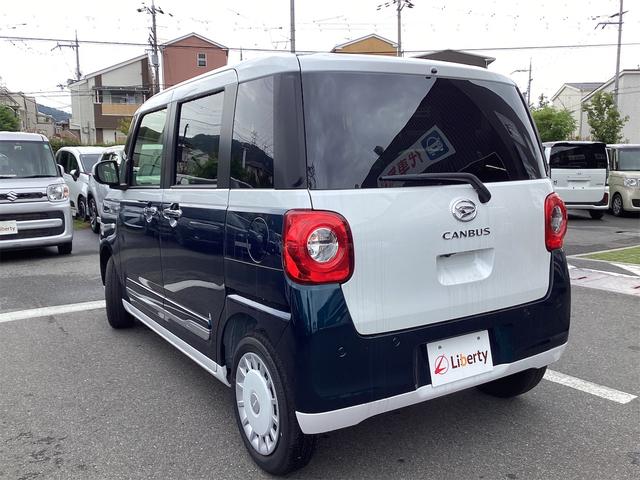 ムーヴキャンバス ストライプスＧ　届出済未使用車　禁煙車　衝突軽減Ｂ　電子パーキング　両側自動ドア　ＬＥＤヘッドライト　スマートキー　プッシュスタート　アイドリングストップ（20枚目）
