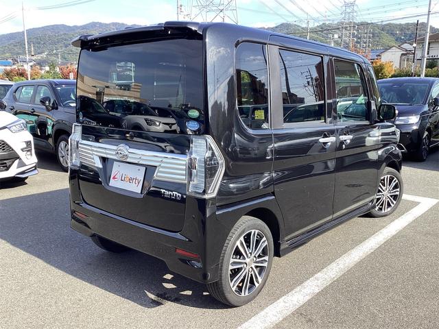 タント カスタムRS トップエディションSAII ETC バックカメラ 両側電動スライドドア ナビ TV クリアランスソナー 衝突被害軽減システム LEDヘッドランプ スマートキー アイドリングストップ 電動格納ミラー ベンチシート CVT(18枚目)