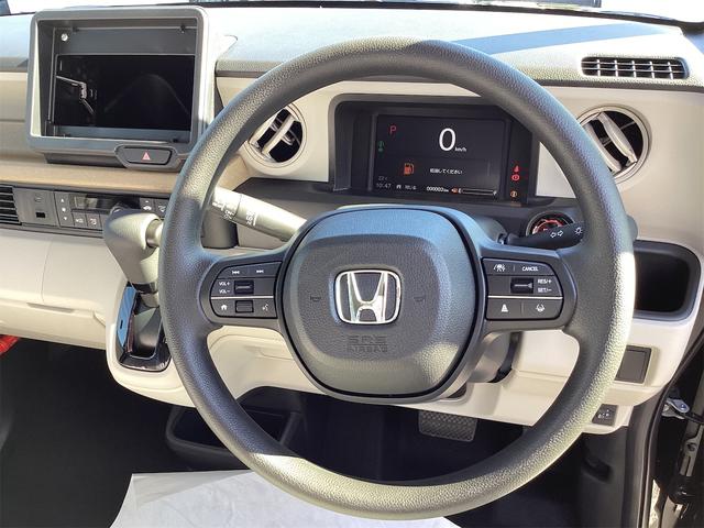 Ｎ－ＢＯＸ ベースグレード　届出済未使用車　禁煙車　ＨｏｎｄａＳＥＮＳＩＮＧ　アダプティブクルーズコントロール　電子パーキング　ＬＥＤヘッドライト　スマートキー　プッシュスタート　アイドリングストップ　ステアリングスイッチ（6枚目）