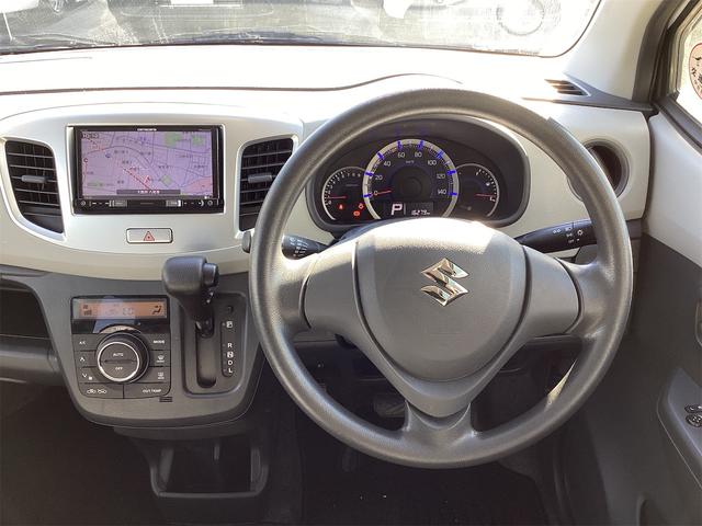 ワゴンＲ ＦＸ　ＥＴＣ　ナビ　ＴＶ　キーレスエントリー　アイドリングストップ　電動格納ミラー　シートヒーター　ＣＶＴ　盗難防止システム　ＡＢＳ　ＣＤ（6枚目）