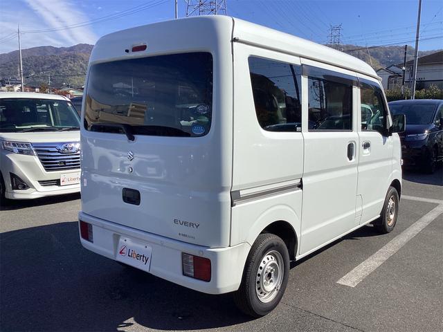 エブリイ ＰＡリミテッド　ＡＴ　衝突被害軽減システム　クリアランスソナー　レーンアシスト　両側スライドドア　キーレスエントリー　オートライト　ＡＢＳ　ＥＳＣ　エアコン　パワーステアリング　運転席エアバッグ（8枚目）