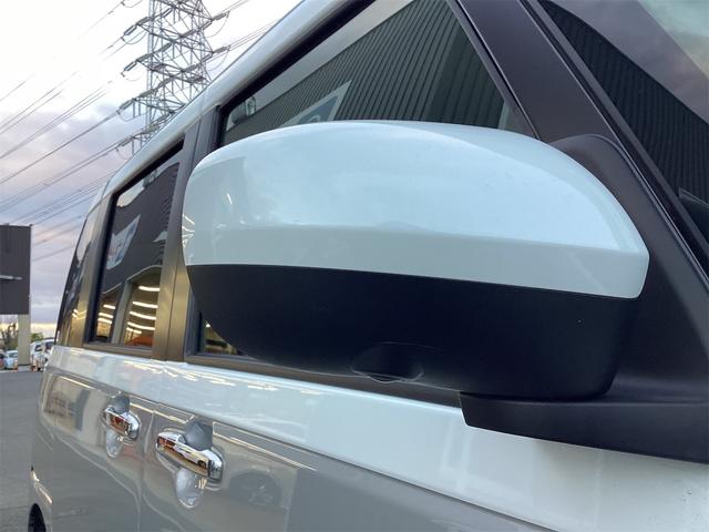 ムーヴキャンバス ストライプスＧ　全周囲カメラ　両側電動スライドドア　ナビ　ＴＶ　クリアランスソナー　衝突被害軽減システム　ＬＥＤヘッドランプ　スマートキー　アイドリングストップ　電動格納ミラー　シートヒーター　ベンチシート　ＣＶＴ（25枚目）