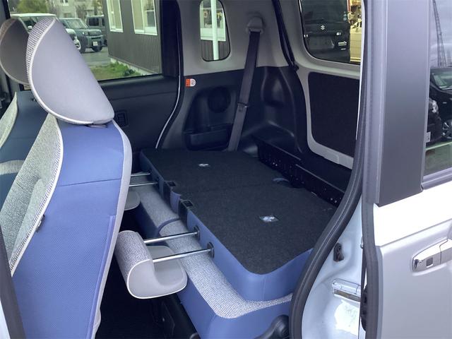 ムーヴキャンバス ストライプスＧ　全周囲カメラ　両側電動スライドドア　ナビ　ＴＶ　クリアランスソナー　衝突被害軽減システム　ＬＥＤヘッドランプ　スマートキー　アイドリングストップ　電動格納ミラー　シートヒーター　ベンチシート　ＣＶＴ（28枚目）