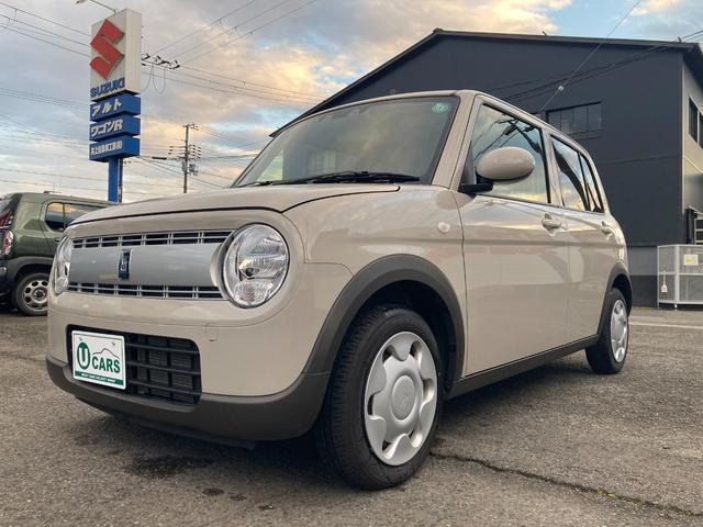 アルトラパン G 新車保証継承 社外ナビ、ETC装備(2枚目)