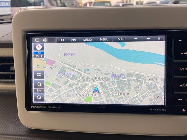 アルトラパン G 新車保証継承 社外ナビ、ETC装備(26枚目)