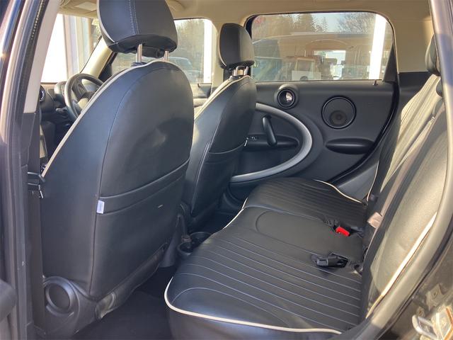 ＭＩＮＩ クーパー　クロスオーバー　社外ナビ　レザー調シートカバー　バックカメラ　盗難防止システム　キーレス　ボンネット、トランク部分のみ新品カッティングシート有り（36枚目）