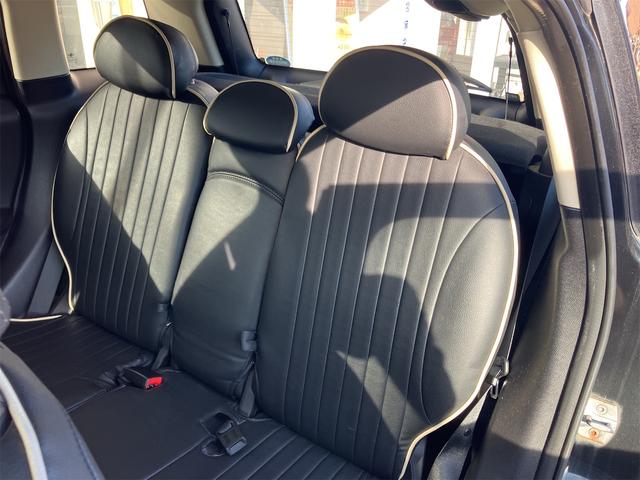 ＭＩＮＩ クーパー　クロスオーバー　社外ナビ　レザー調シートカバー　バックカメラ　盗難防止システム　キーレス　ボンネット、トランク部分のみ新品カッティングシート有り（37枚目）