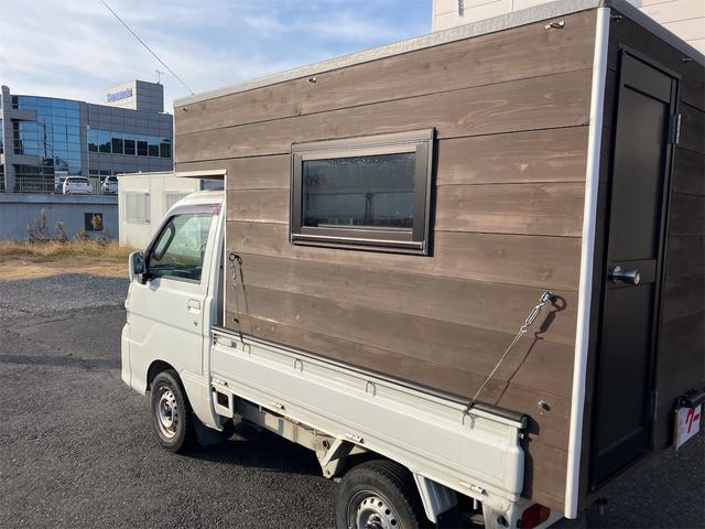 ハイゼットトラック エクストラＶＳ　軽トラ用４ナンバー　キャンピング　木目ハンドル　ＥＴＣ（7枚目）