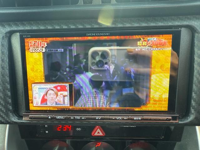 86 GT TRDエアロ TRDマフラー TRDトランクスポイラー TRDエアロスタビリンクライジングカバー HKS車高調 クルコン ダイアトーンナビ Bluetooth ワンセグTV ETC ドラレコ(9枚目)