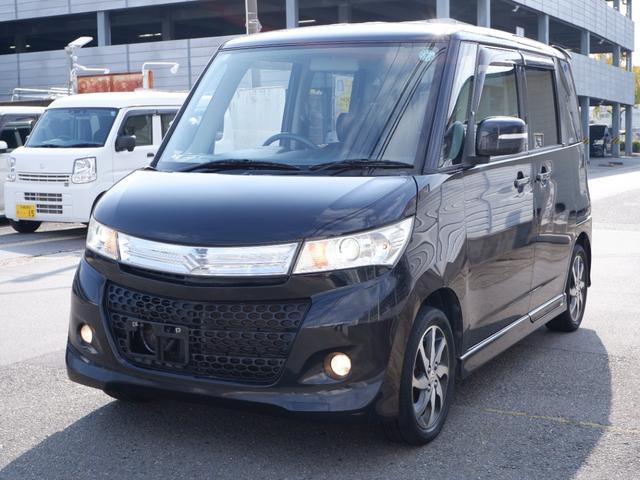 パレットSW XS 1年保証 フルセグTVバックカメラ付ナビ 禁煙車 電動スライドドア 新品ドラレコ付き 新品バッテリー交換 アルミ付きスタッドレスタイヤ積込(2枚目)