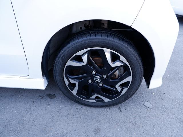 N-BOXカスタム G・EXターボホンダセンシング 1年保証 フルセグTVバックカメラ付ナビ Bluetoothオーディオ対応 禁煙車 両側電動 前後ドラレコ&ETC 衝突軽減ブレーキ&踏み間違い防止 新品バッテリー交換 左右シートヒーター装備(37枚目)