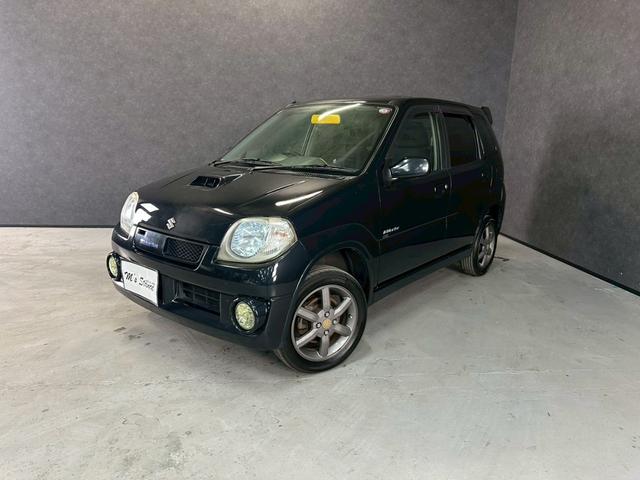 Ｋｅｉワークス ベースグレード　車検９年１０月　ターボ　４ＷＤ　５ＭＴ　マニュアルギヤシフト　キーレス　ナビ　ＡＢＳ　ＳＲＳエアバッグ　パワステ　パワーウィンドウ　レカロシート　社外ステアリング　ローダウン　アルミホイール（6枚目）