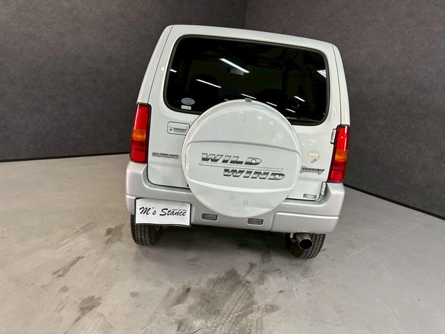 ジムニー ワイルドウインド　車検９年１０月　ターボ　４ＷＤ　５ＭＴ　マニュアルギヤシフト　ＣＤ　ＭＤ　カセット　ＡＢＳ　ＳＲＳエアバッグ　パワステ　パワーウィンドウ　シートヒーター　アルミホイール　フォグランプ（39枚目）