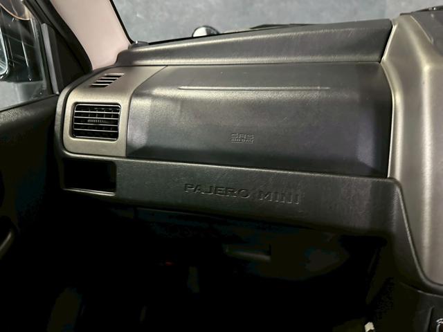 パジェロミニ ＶＲ－Ｓ　車検９年２月　ターボ　４ＷＤ　オートギヤシフト　キーレス　スペアーキー　ナビ　ＡＢＳ　ＳＲＳエアバッグ　レカロシート　ヘッドライトレベライザー　パワステ　パワーウィンドウ　フォグランプ　アルミホイール（25枚目）