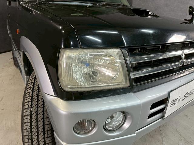 パジェロミニ ＶＲ－Ｓ　車検９年２月　ターボ　４ＷＤ　オートギヤシフト　キーレス　スペアーキー　ナビ　ＡＢＳ　ＳＲＳエアバッグ　レカロシート　ヘッドライトレベライザー　パワステ　パワーウィンドウ　フォグランプ　アルミホイール（27枚目）