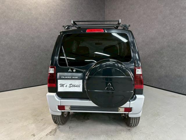 パジェロミニ ＶＲ－Ｓ　車検９年２月　ターボ　４ＷＤ　オートギヤシフト　キーレス　スペアーキー　ナビ　ＡＢＳ　ＳＲＳエアバッグ　レカロシート　ヘッドライトレベライザー　パワステ　パワーウィンドウ　フォグランプ　アルミホイール（52枚目）