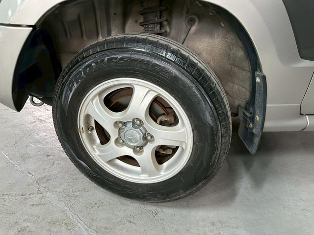 パジェロミニ V 車検9年11月 ターボ 4WD 5MT マニュアルギヤシフト カセットデッキ タイミングベルト交換済み ABS SRSエアバッグ フォグランプ パワステ パワーウィンドウ アルミホイール(22枚目)