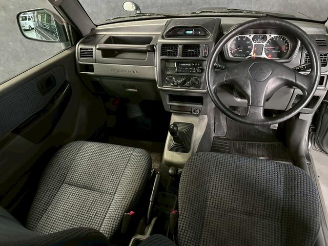 パジェロミニ V 車検9年11月 ターボ 4WD 5MT マニュアルギヤシフト カセットデッキ タイミングベルト交換済み ABS SRSエアバッグ フォグランプ パワステ パワーウィンドウ アルミホイール(28枚目)